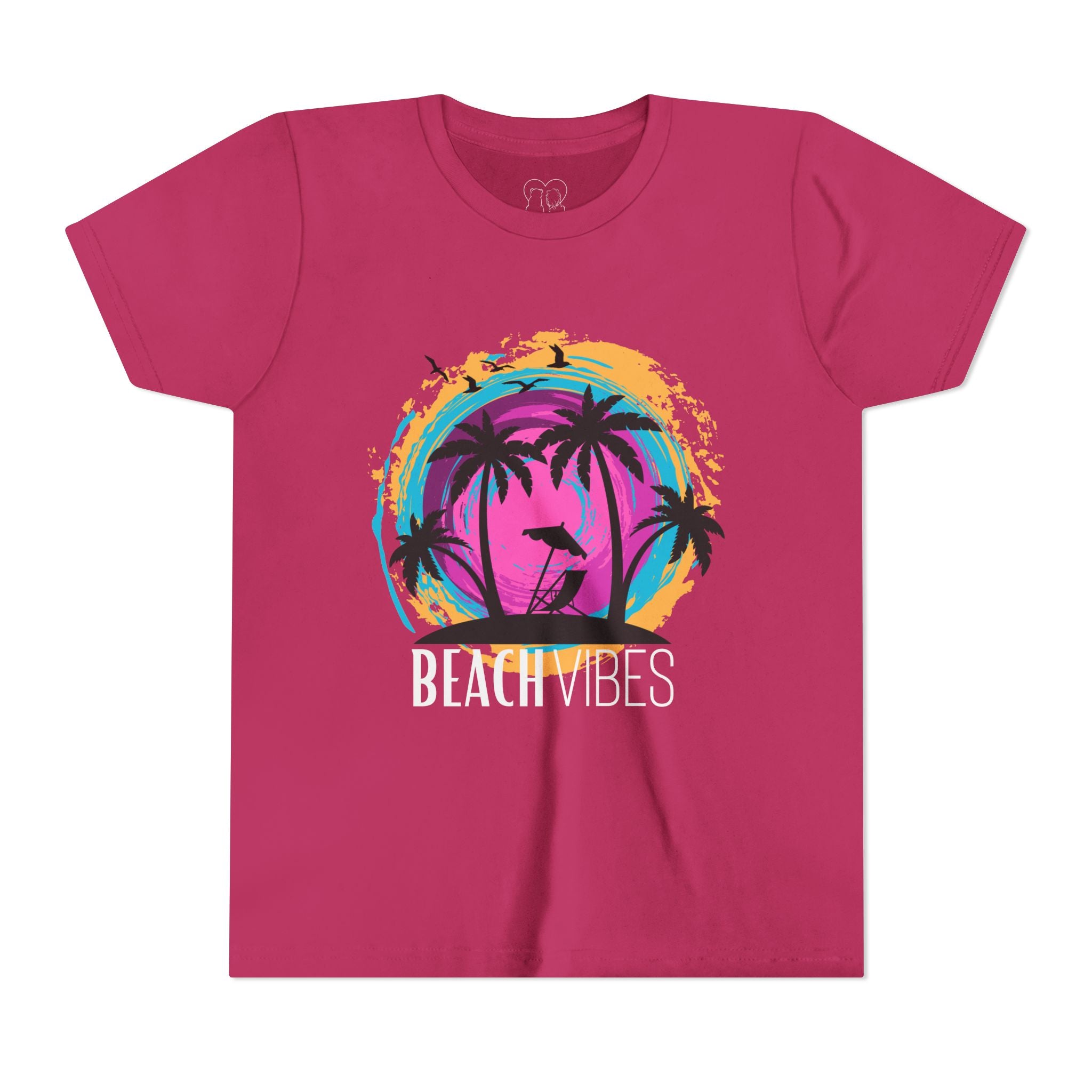 Kids "Beach Vibes" Short Sleeve Tee