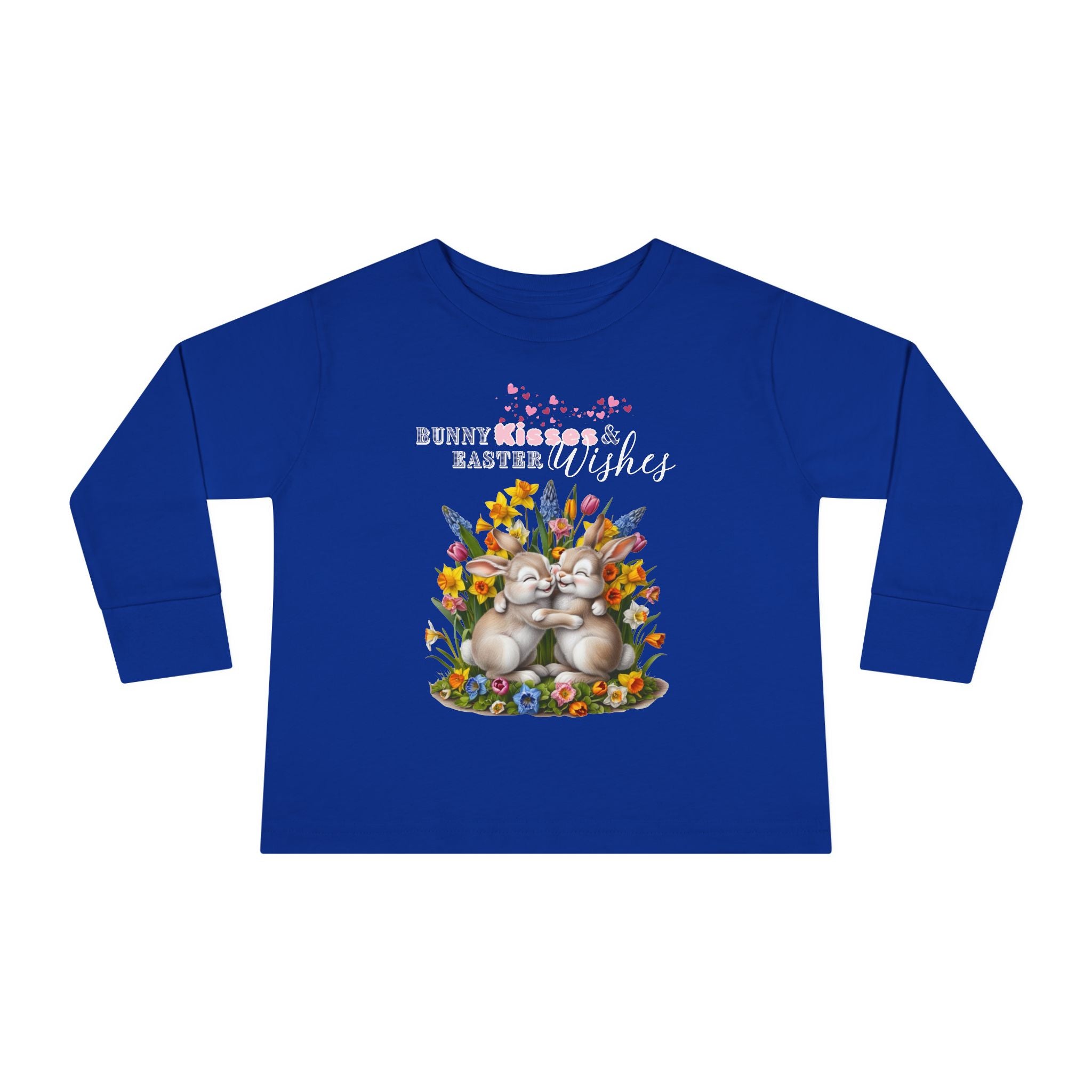 Toddler "Bunny Kisses" Long Sleeve Tee