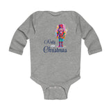"Nuts About Christmas" Baby Long Sleeve Bodysuit