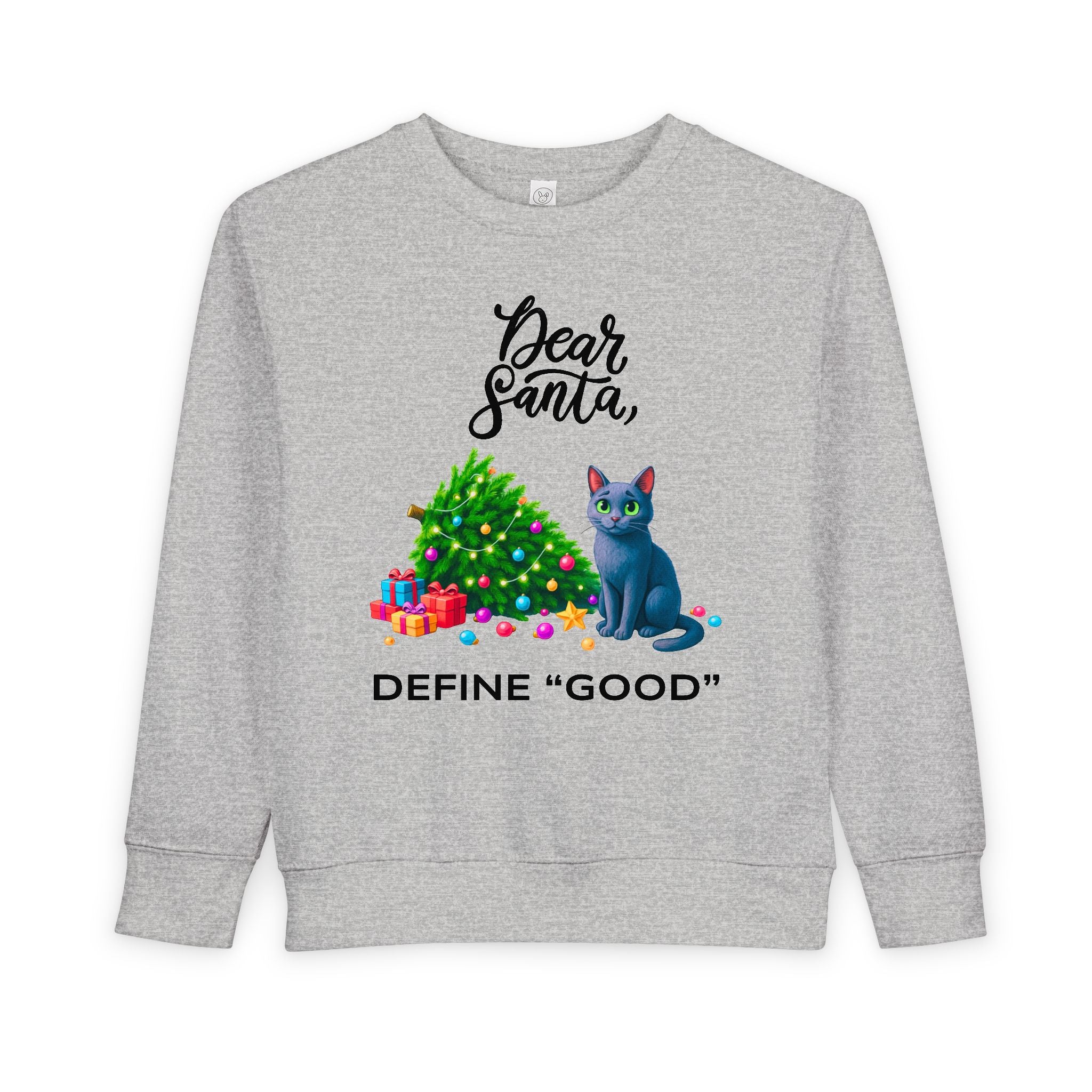 "Dear Santa" Toddler Cozy Sweatshirt