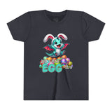 Kids "Just a Little Egg-stra" Short Sleeve Tee