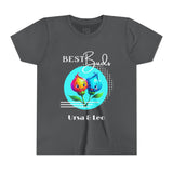 Kids "Best Buds" Deco Teal Short Sleeve Shirt - PERSONALIZED