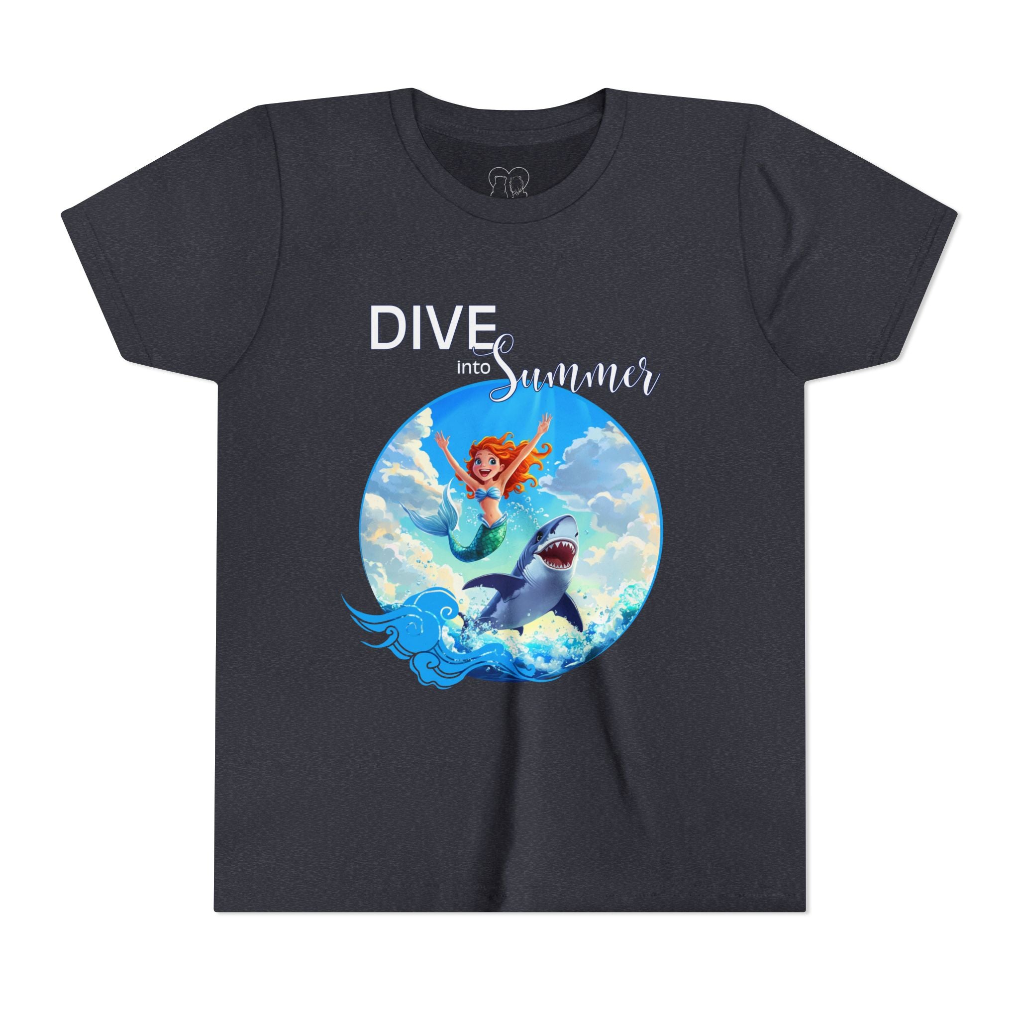 Kids "Mermaid Dive" Short Sleeve Tee