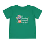 Toddler "Sow Joy" Flower Pot Short Sleeve Tee