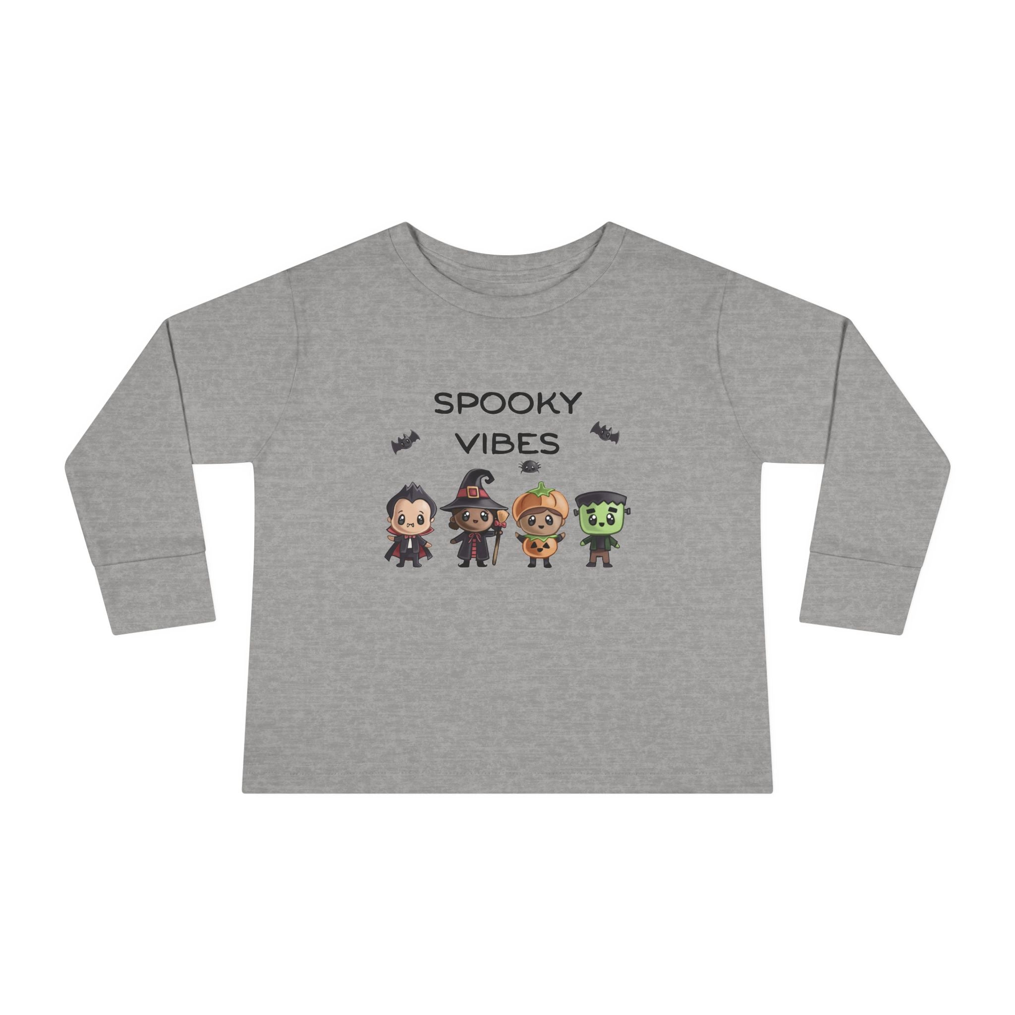 Toddler "Spooky Vibes" Long Sleeve Tee