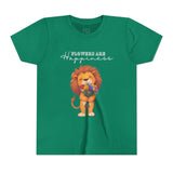 Kids "Flowers are Happiness" LEO Short Sleeve Tee