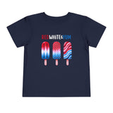 Toddler "Red White & Yum" Short Sleeve Tee