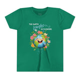 Kids "The Earth Laughs in Flowers" Unisex Short Sleeve Tee