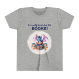 Kids "Here for the Books" Short Sleeve Tee