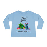 "Dear Santa" Toddler Long Sleeve Tee