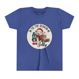 "Tis The Season to be Jolly" Kids Short Sleeve Tee