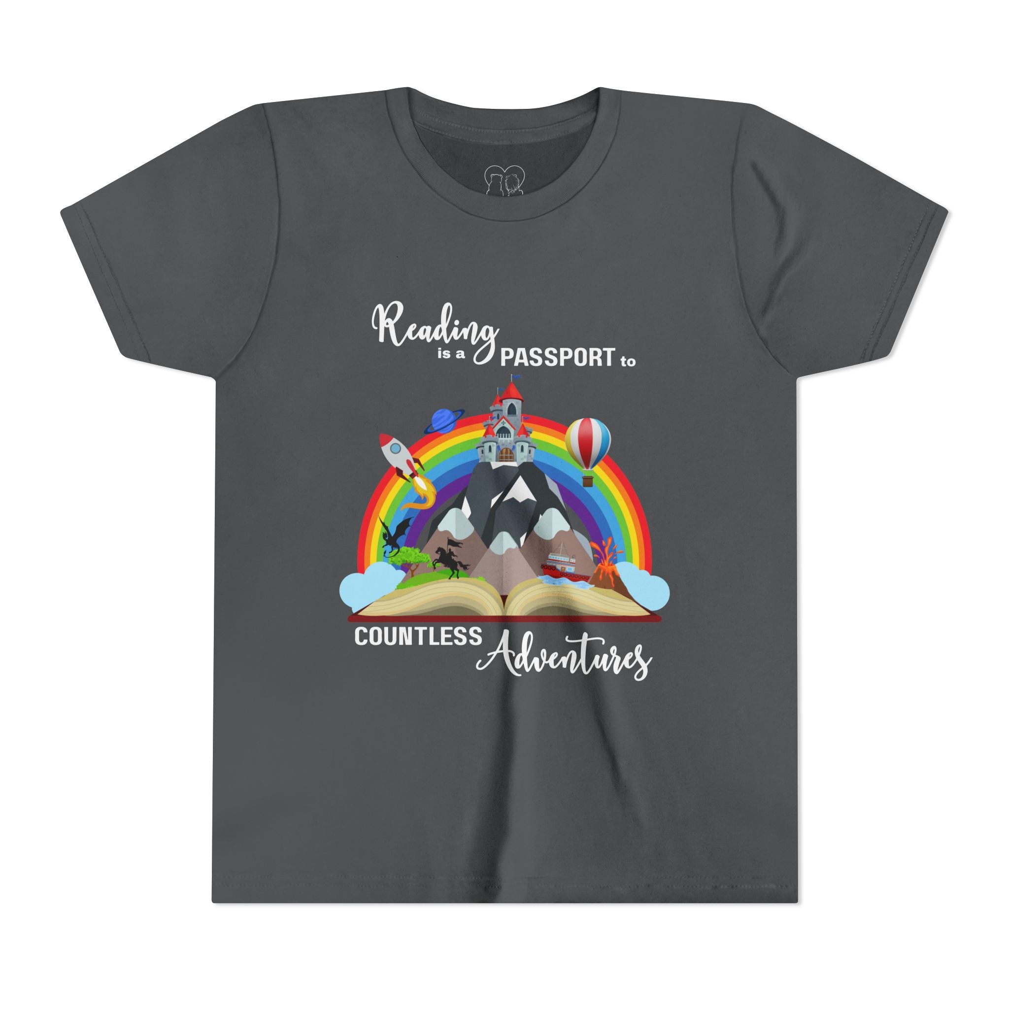 Kids "Reading" Short Sleeve Tee