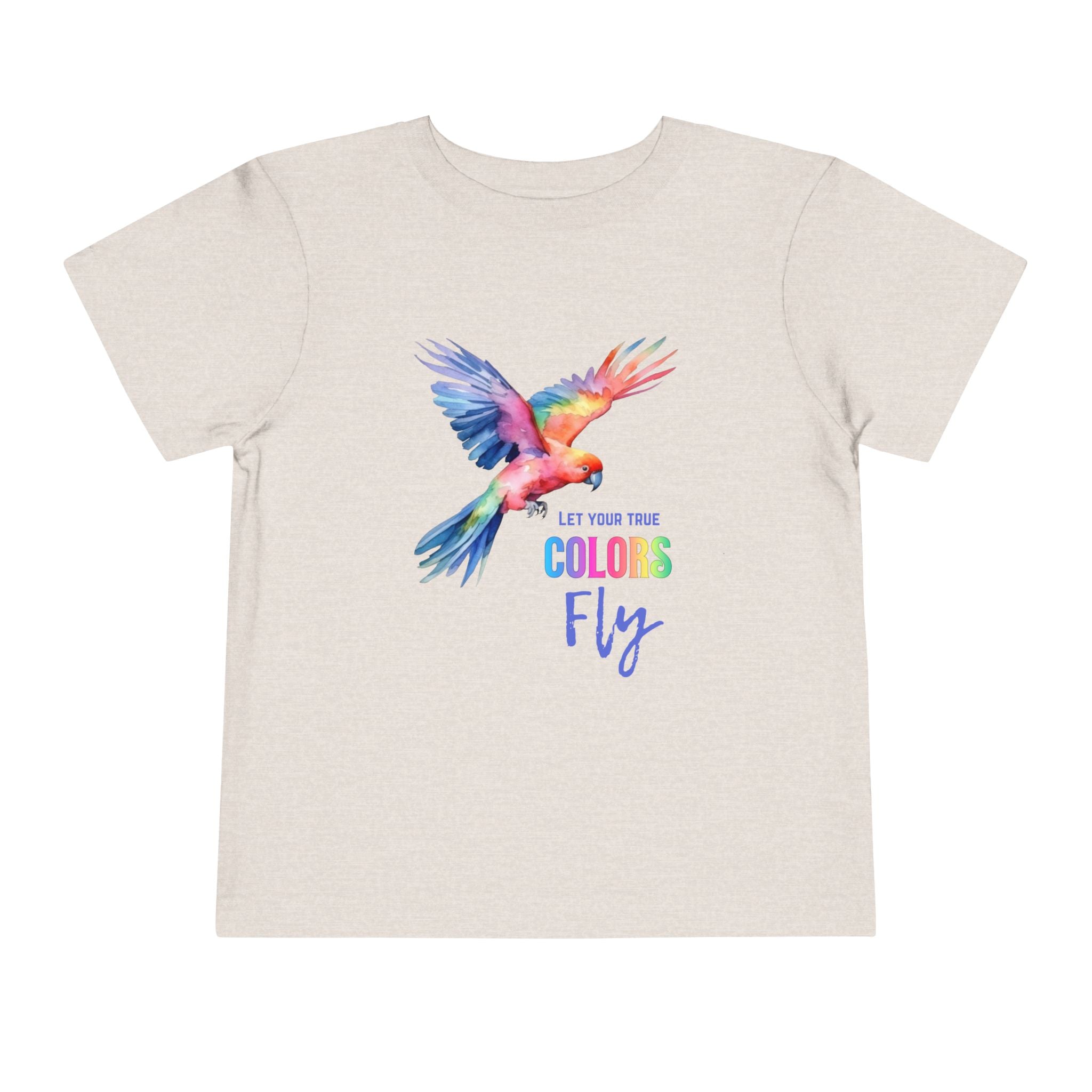 Toddler "True Colors" Short Sleeve Tee