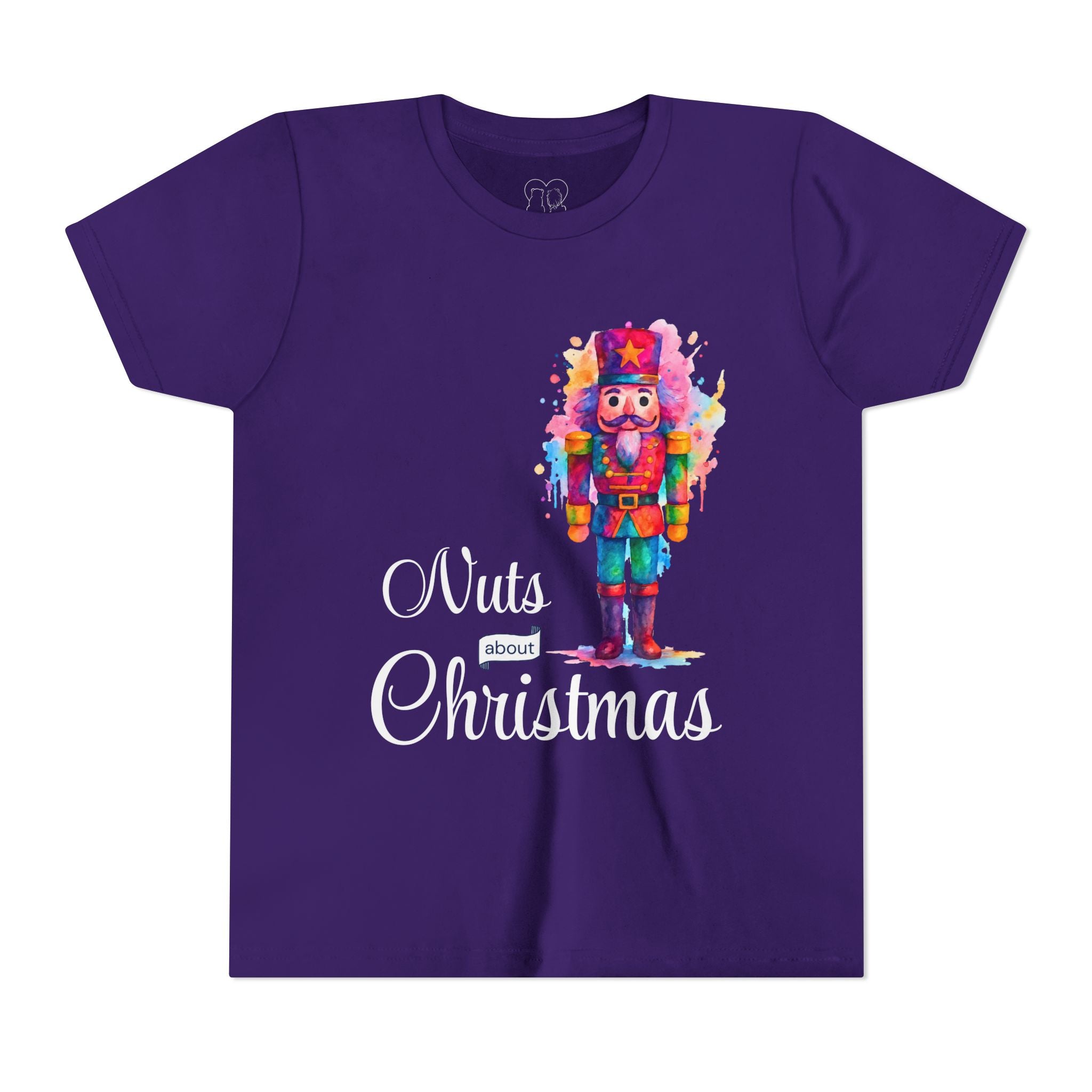 "Nuts about Christmas" Kids Short Sleeve Tee
