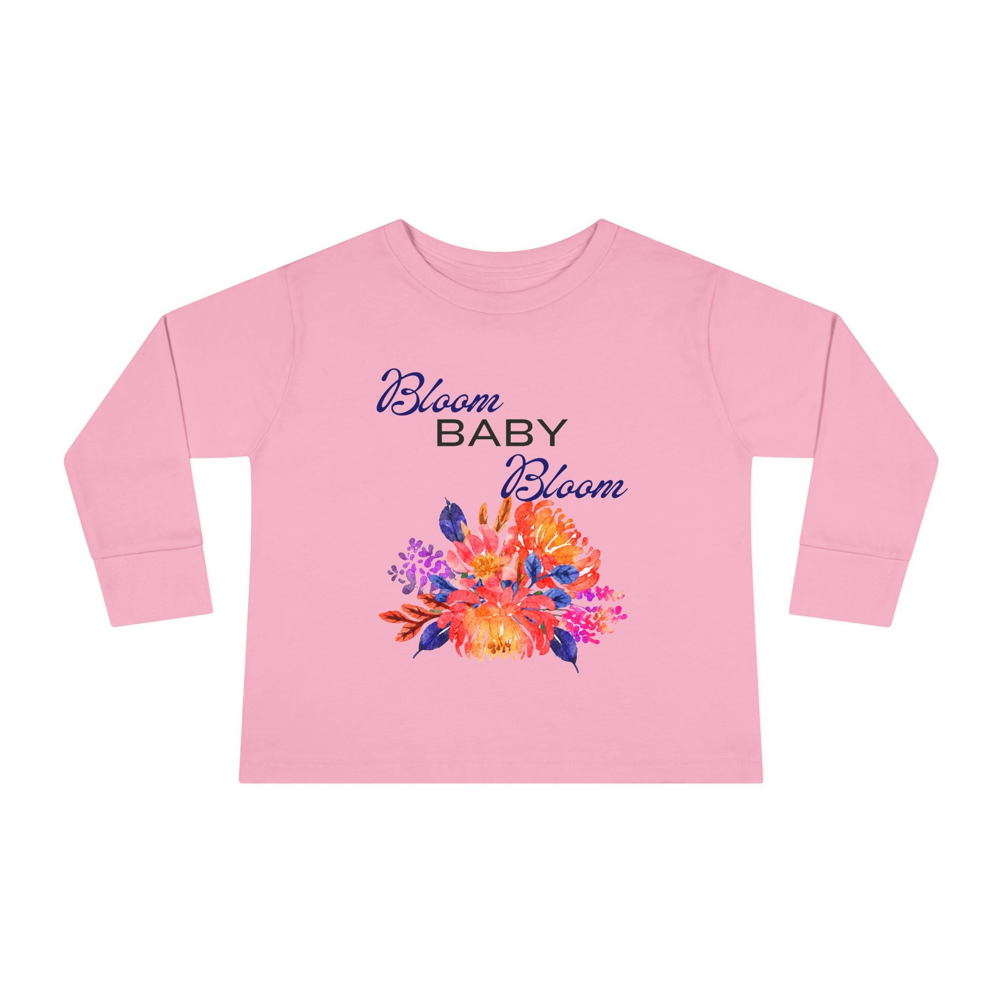Toddler "Bloom Baby" Spring Floral Long Sleeve Tee