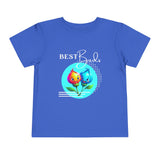 Toddler "Best Buds" Deco Teal Short Sleeve Tee