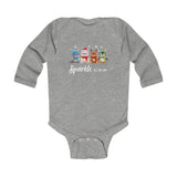 "Sparkle" Baby Long Sleeve Bodysuit