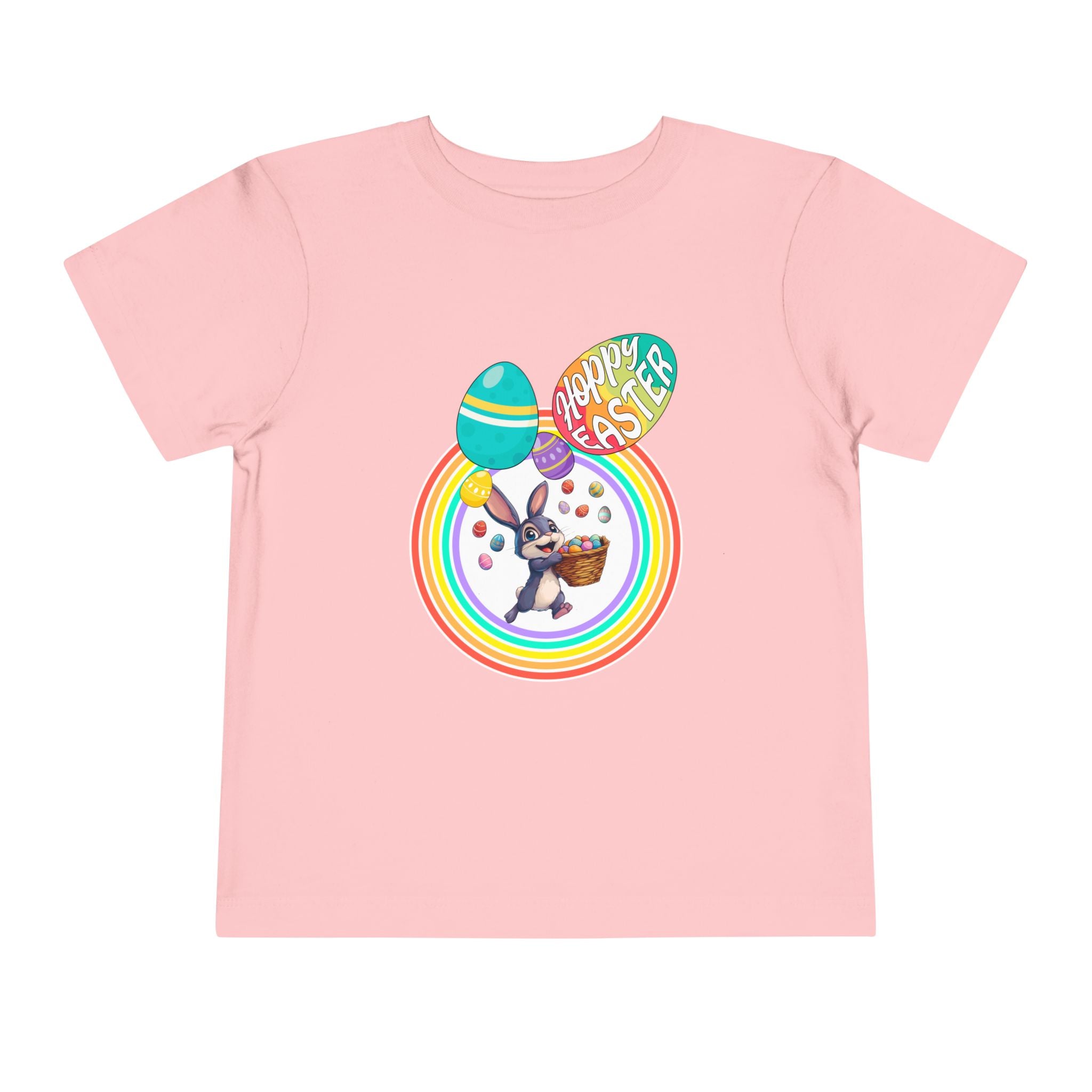 Toddler "Hoppy Easter" Short Sleeve Tee