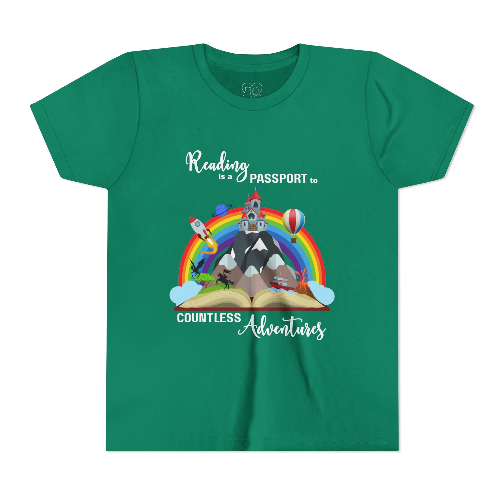 Kids "Reading" Short Sleeve Tee