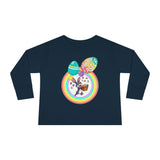 Toddler "Hoppy Easter" Unisex Long Sleeve Tee