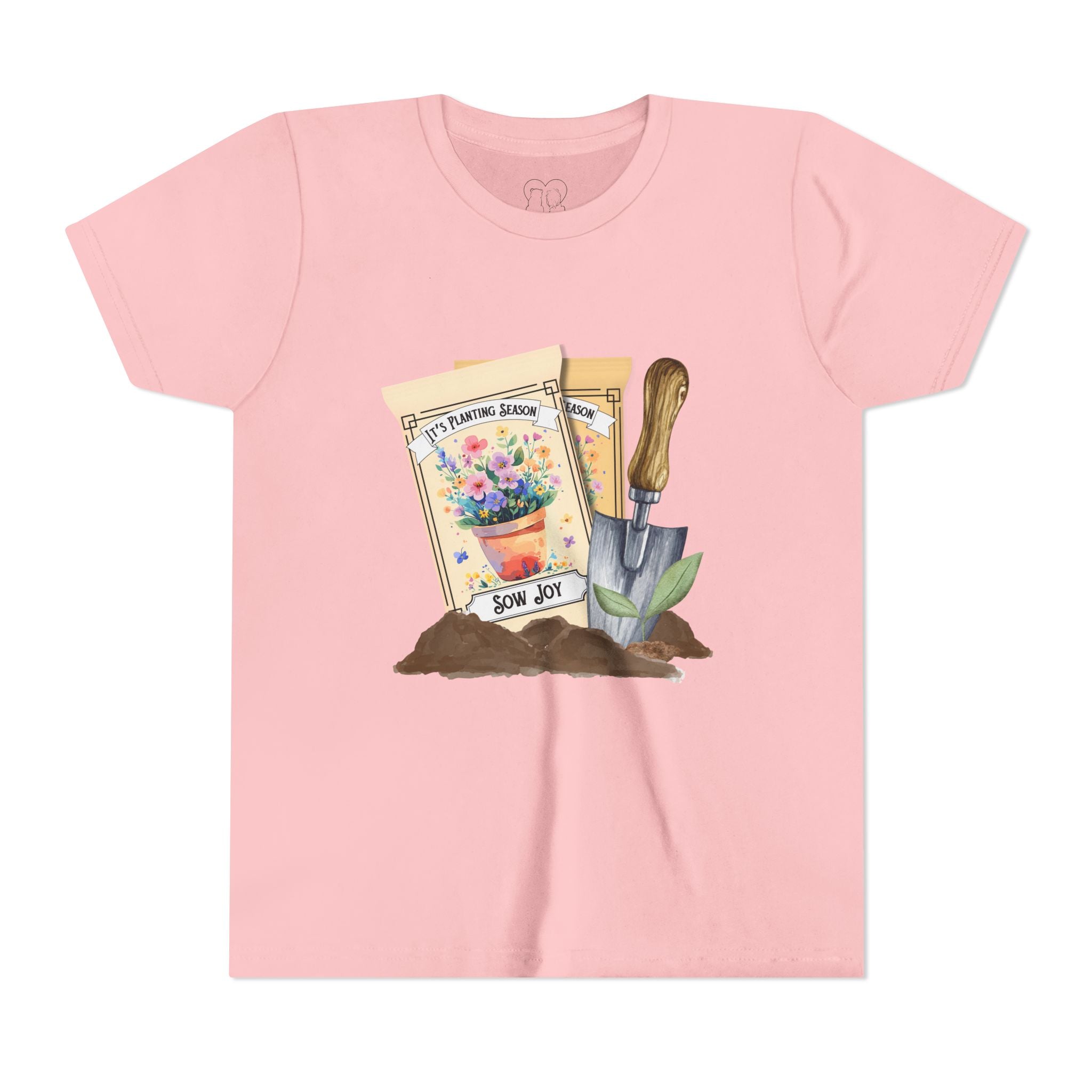 Kids "Sow Joy" Seed Packet Short Sleeve Tee