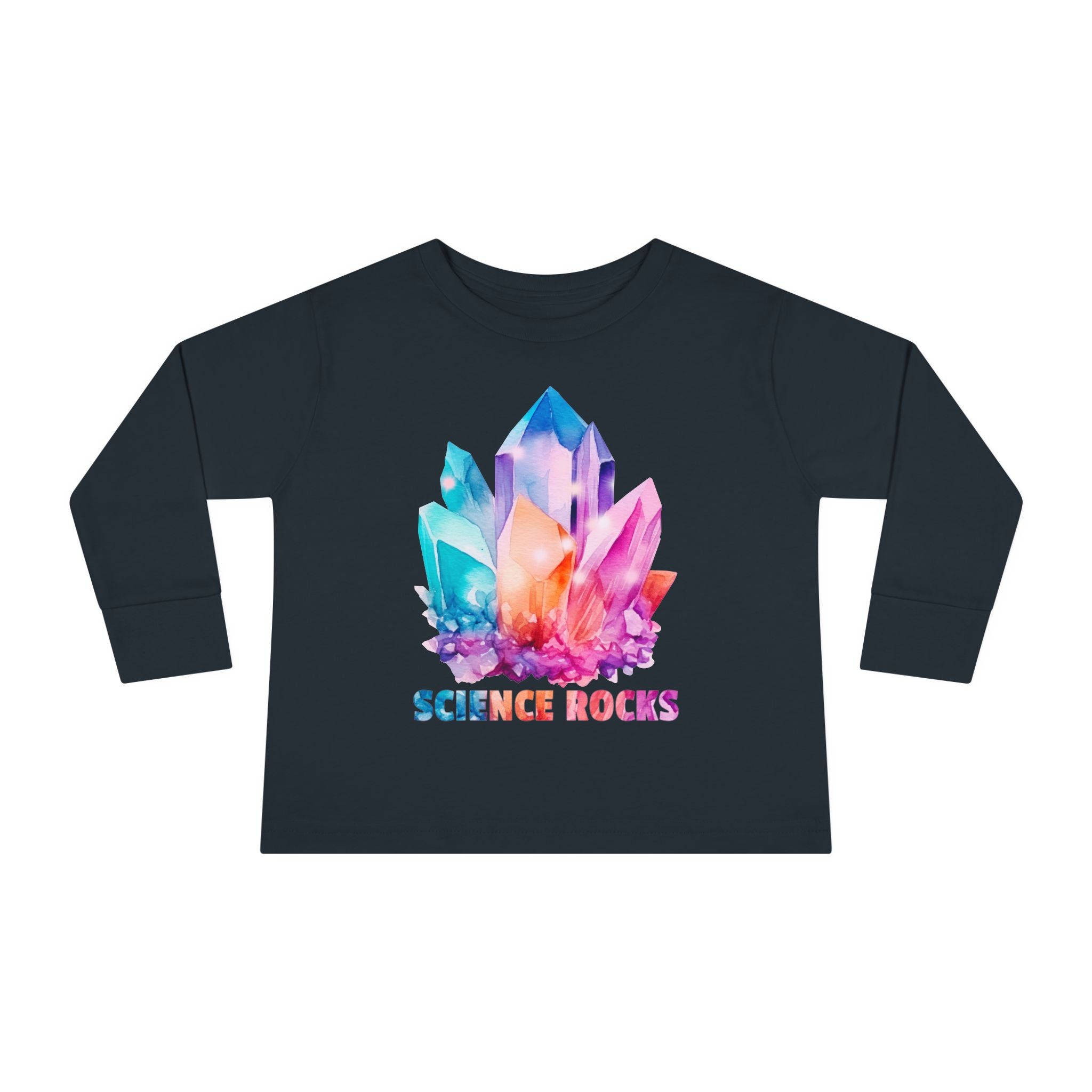 Toddler "Science Rocks" Long Sleeve Tee