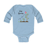 Baby "Keep Growing" Long Sleeve Bodysuit