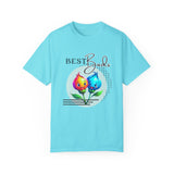 Adult "Best Buds" Deco Green Short Sleeve Tee