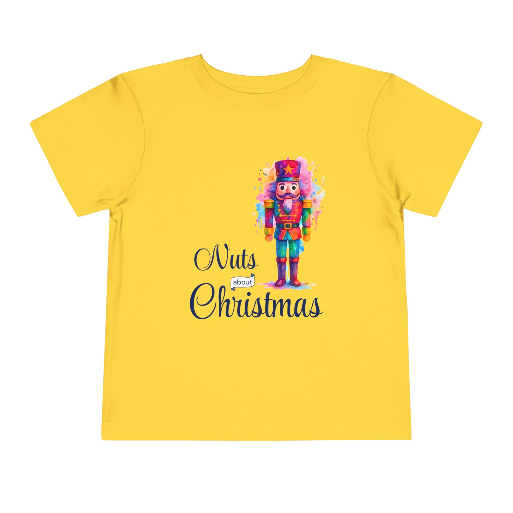 "Nuts about Christmas" Toddler Short Sleeve Tee