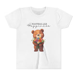 Kids "Flowers are Happiness" URSA Short Sleeve Tee