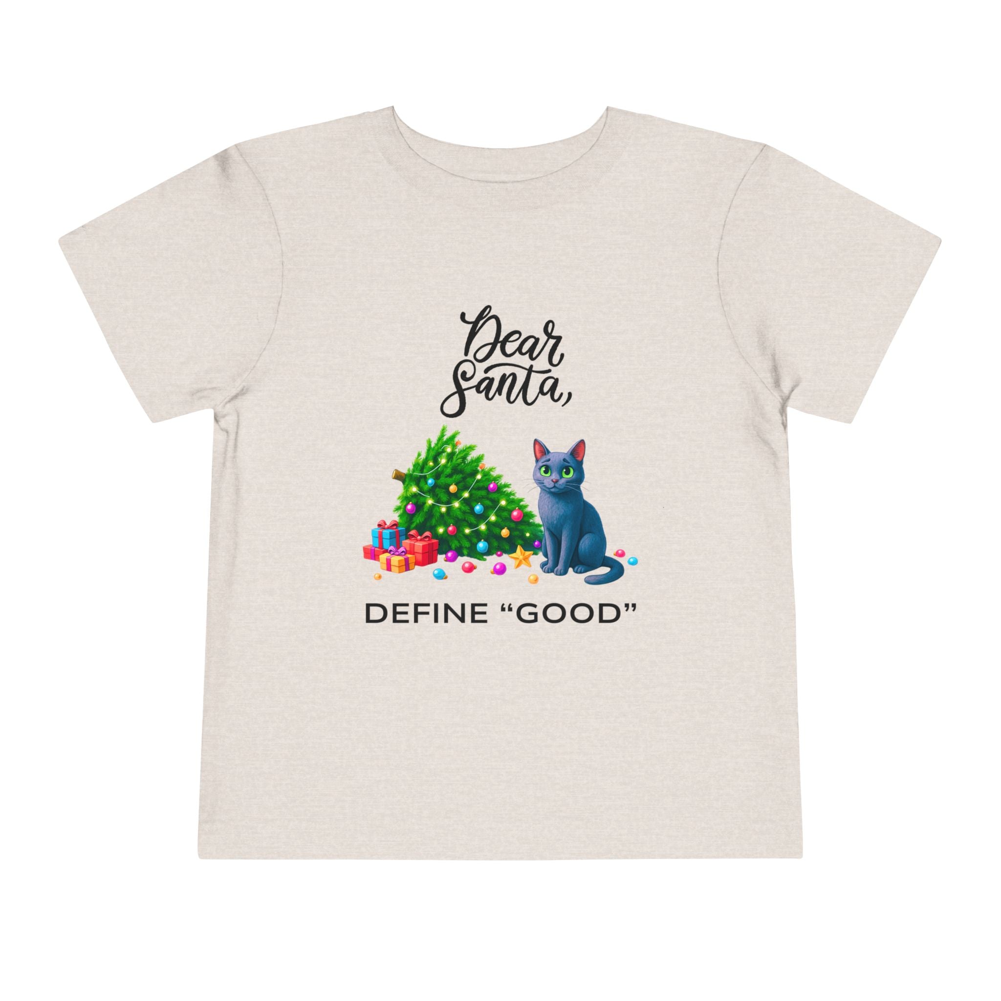 "Dear Santa" Toddler Short Sleeve Tee