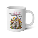 Bunny Kisses, Easter Wishes 20 oz. Jumbo Mug