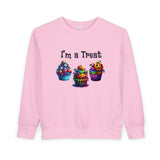 Toddler "I'm a Treat" Halloween Sweatshirt