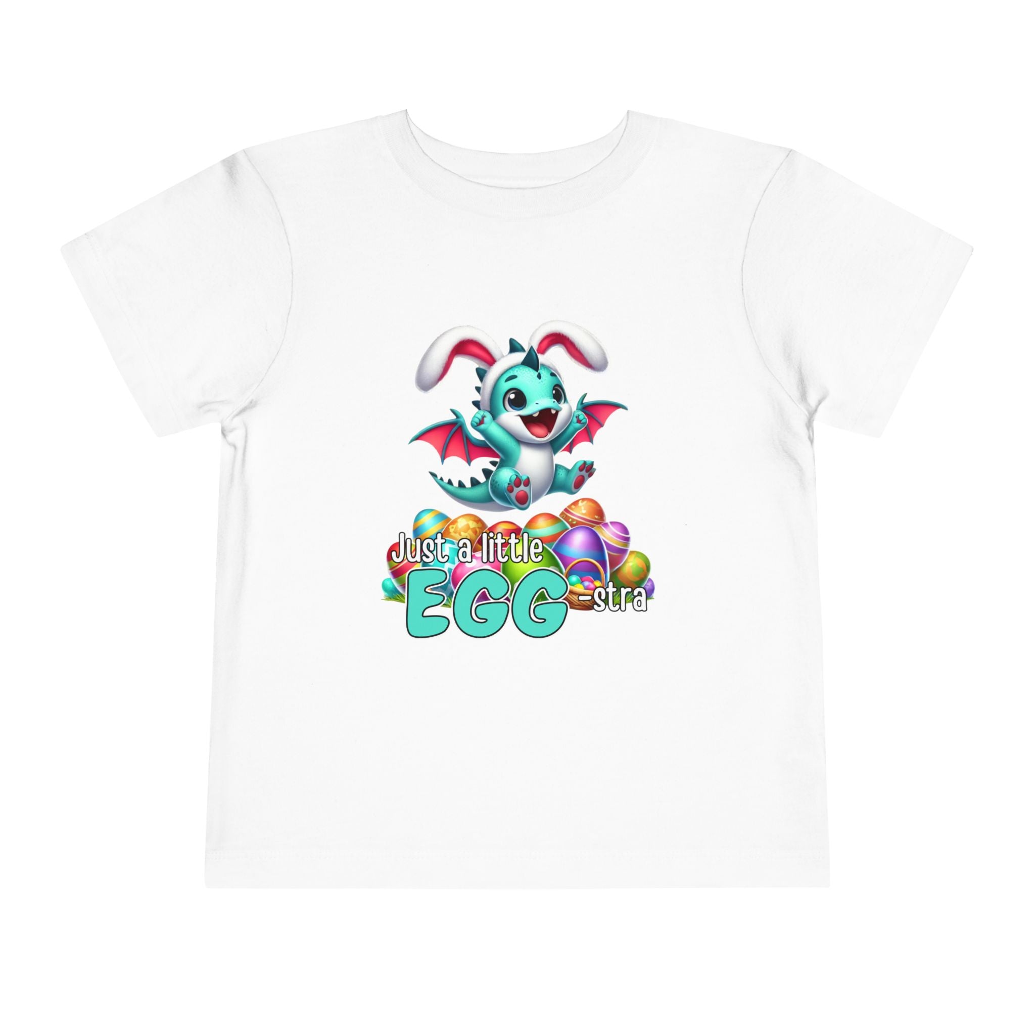 Toddler "Egg-stra" Short Sleeve Tee