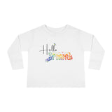 Toddler "Hello Spring" Long Sleeve Tee