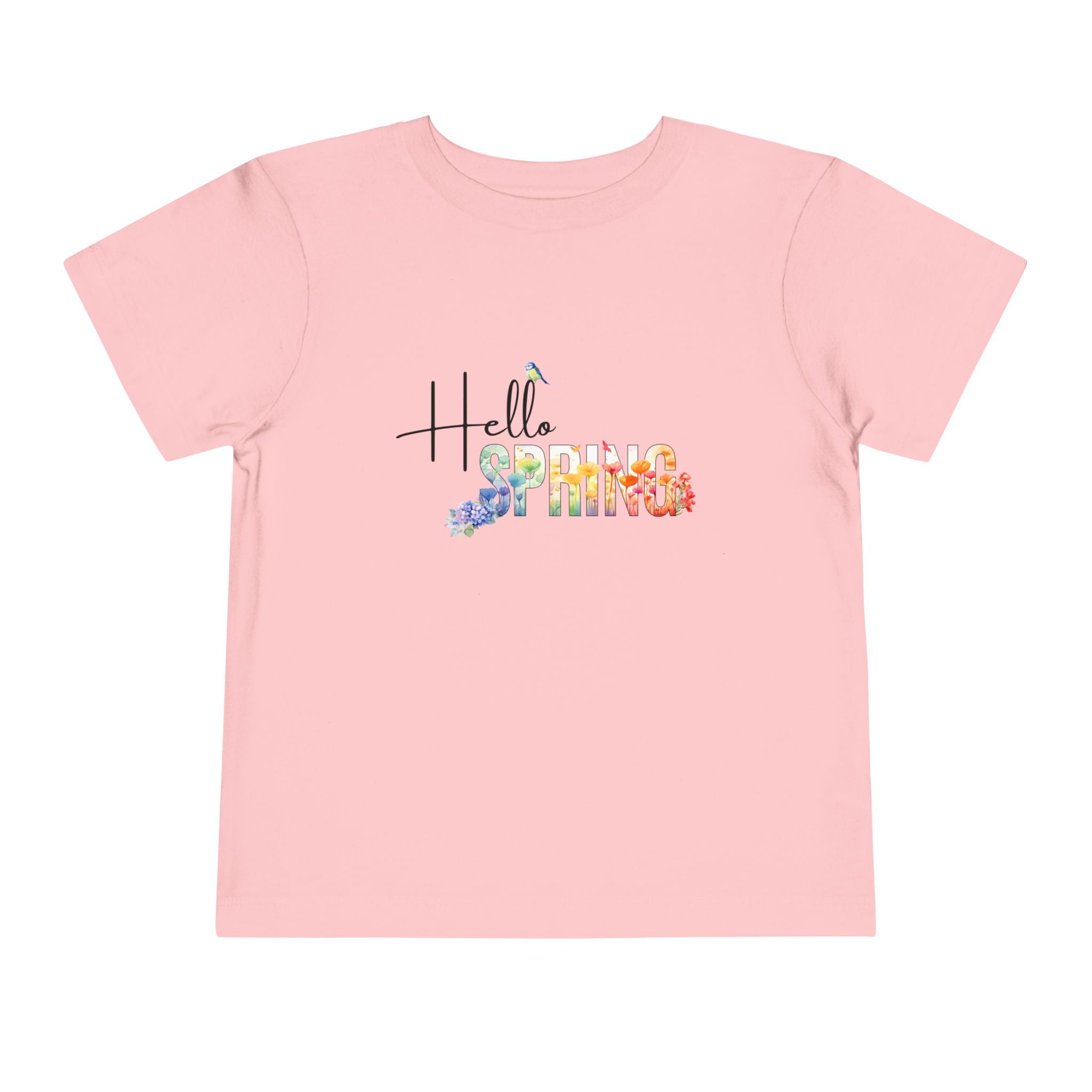 Toddler "Hello Spring" Short Sleeve Tee