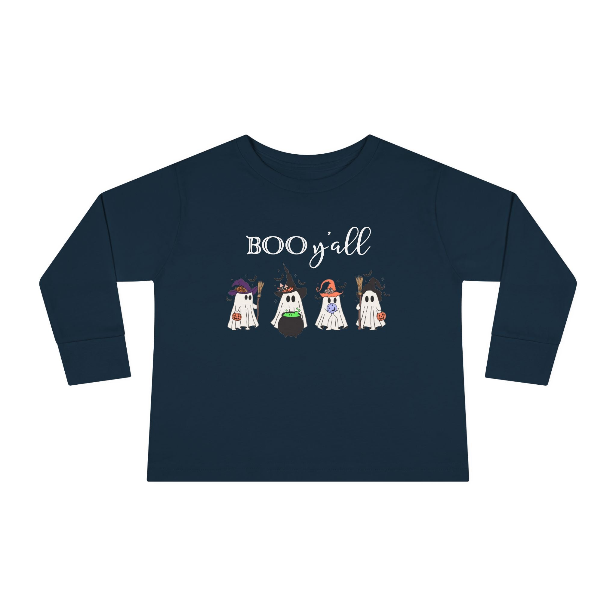 Toddler "Boo Y'all" Long Sleeve Tee
