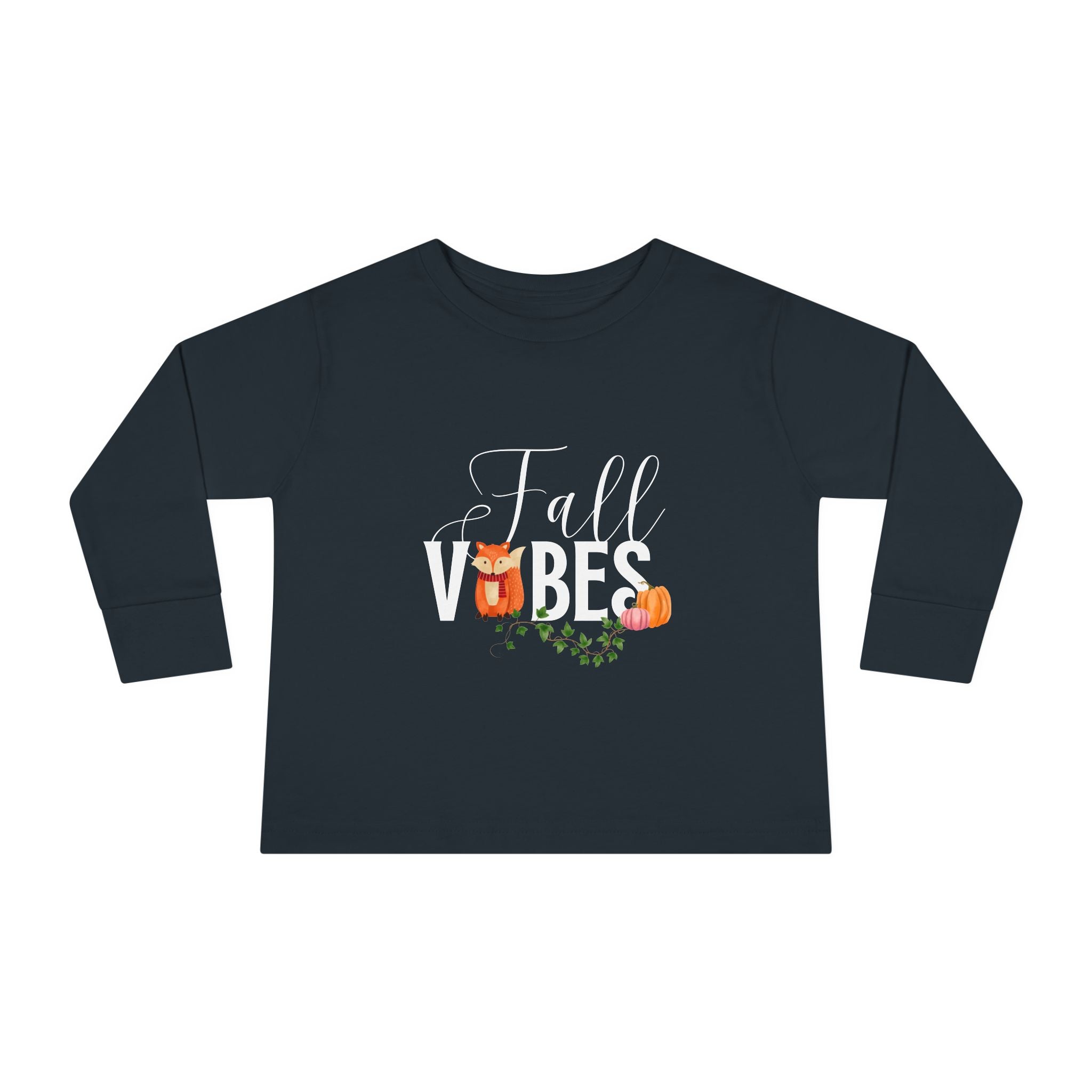 Toddler "Fall Vibes" Long Sleeve Tee