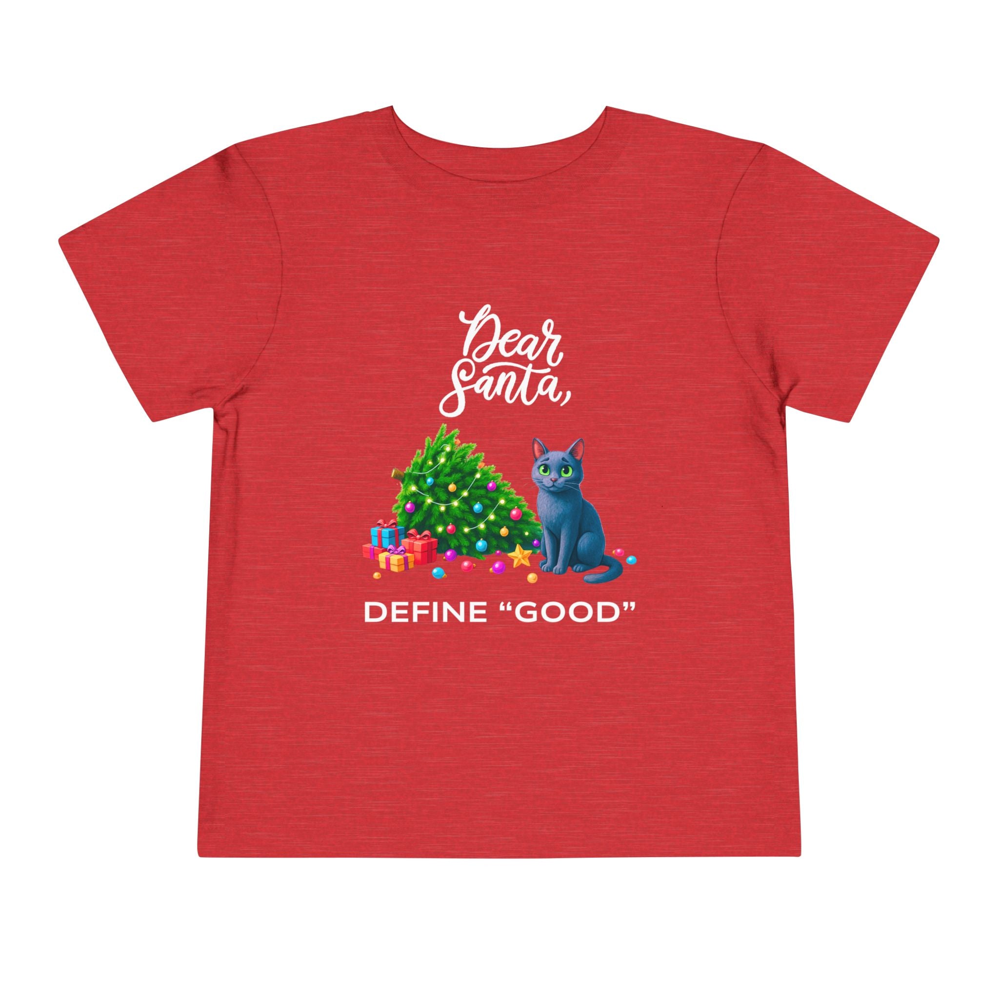 "Dear Santa" Toddler Short Sleeve Tee