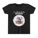 Kids "Here for the Books" Short Sleeve Tee