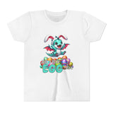 Kids "Just a Little Egg-stra" Short Sleeve Tee