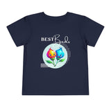 Toddler "Best Buds" Deco Green Short Sleeve Tee