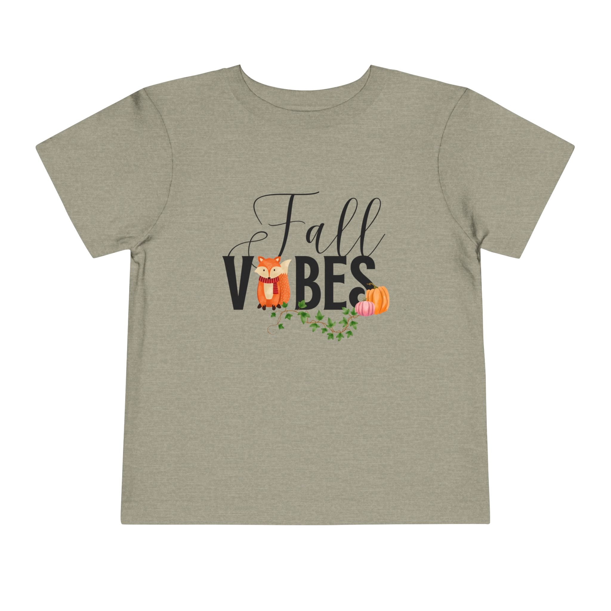 Toddler "Fall Vibes" Short Sleeve Tee