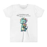 Kids "Flowers are Happiness" DINA Short Sleeve Tee