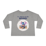 Toddler "Books" Long Sleeve Tee