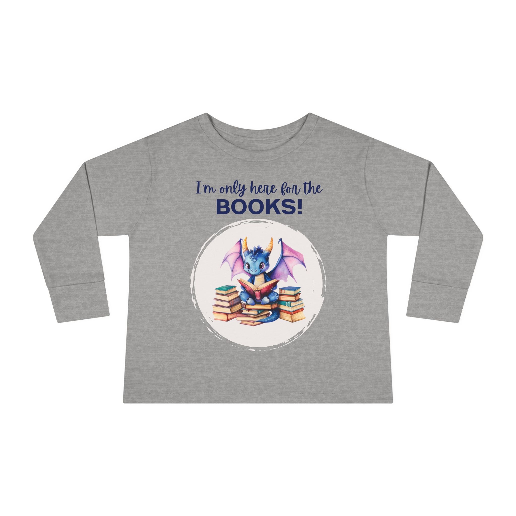 Toddler "Books" Long Sleeve Tee