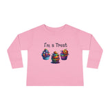 Toddler "I'm a Treat" Halloween Long Sleeve Tee
