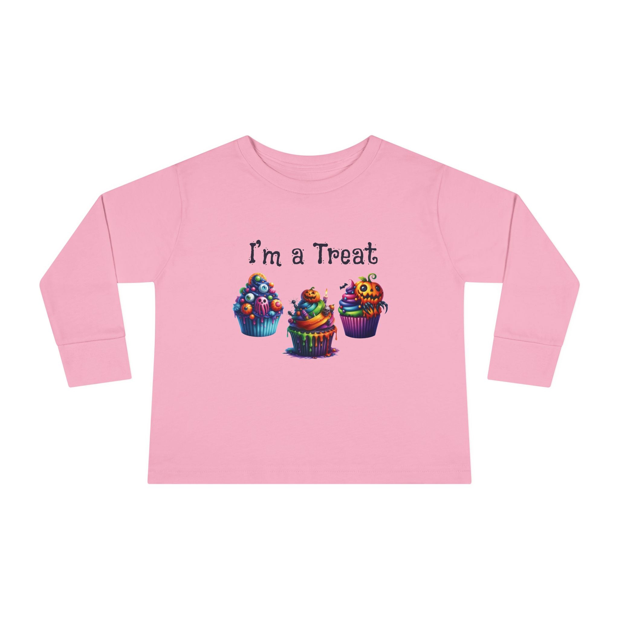 Toddler "I'm a Treat" Halloween Long Sleeve Tee