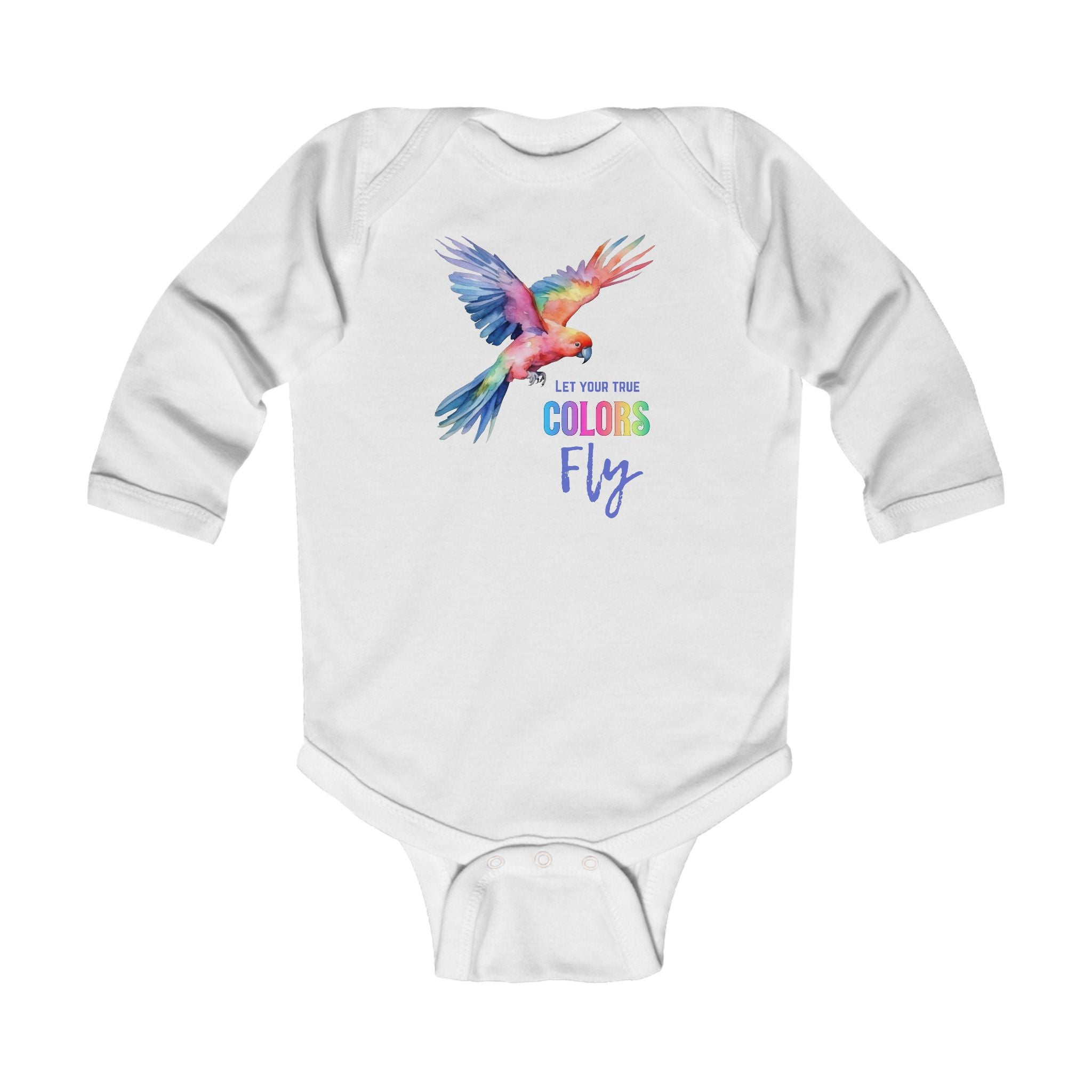 Baby "True Colors" Long Sleeve Bodysuit