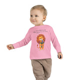 Toddler "Flowers are Happiness" LEO Long Sleeve Tee